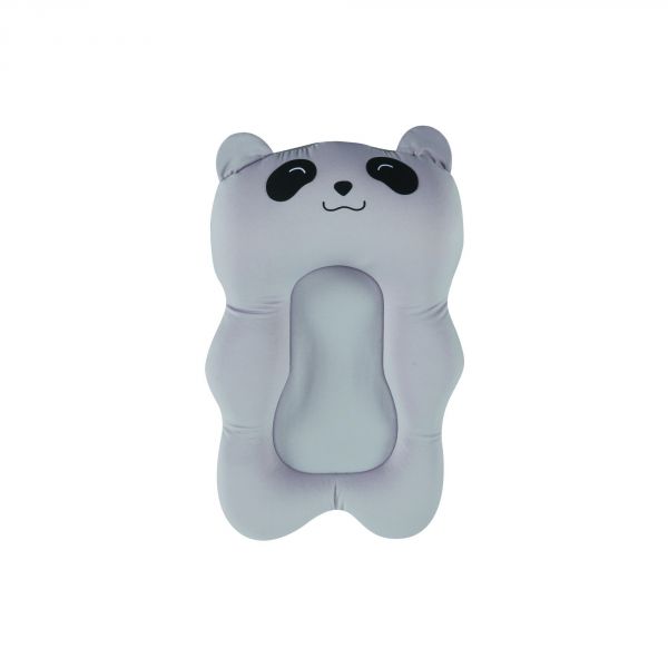 Coussin de bain panda gris