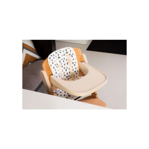 Coussin de chaise Evosit jersey léopard