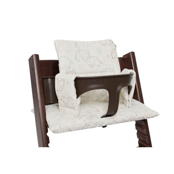 Coussin d’assise chaise haute bébé Elephant Tales