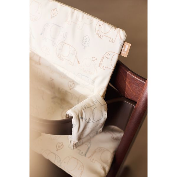 Coussin d’assise chaise haute bébé Elephant Tales