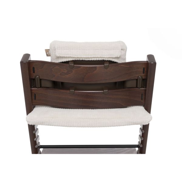 Coussin d’assise chaise haute bébé Cloudy Rib Oatmeal
