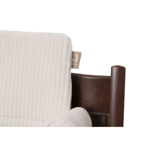 Coussin d’assise chaise haute bébé Cloudy Rib Oatmeal