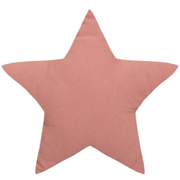 Coussin enfant Oya Étoile Rose terracotta