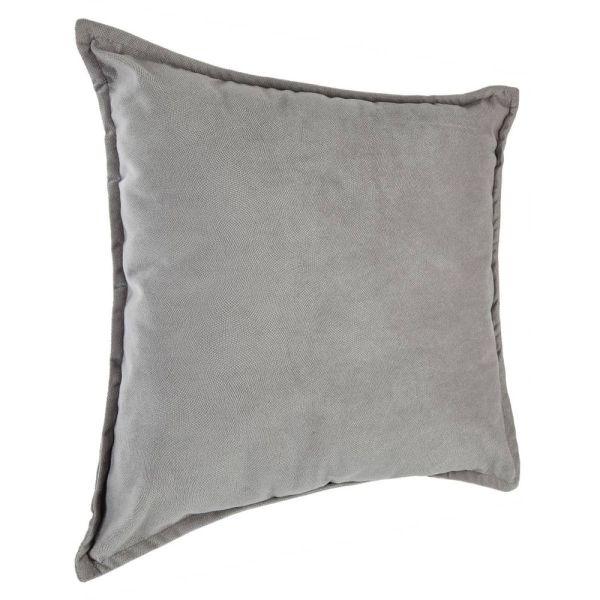 Coussin Lilou 45 x 45 cm gris clair