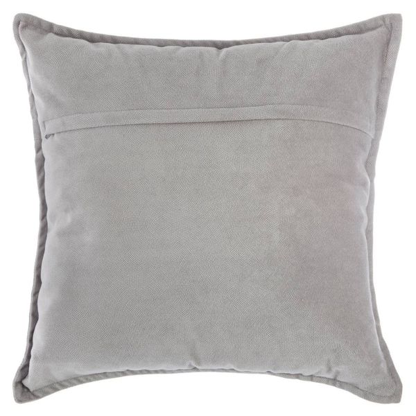 Coussin Lilou 45 x 45 cm gris clair