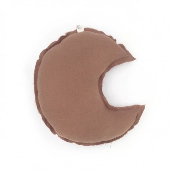 Coussin Lune caramel glacé