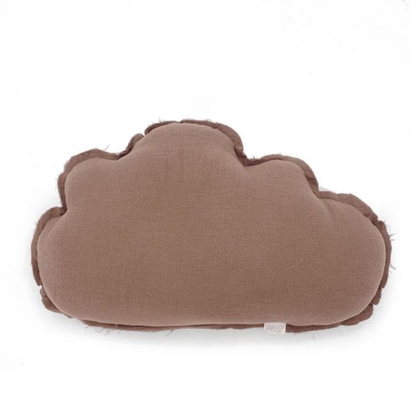 Coussin Nuage caramel glacé