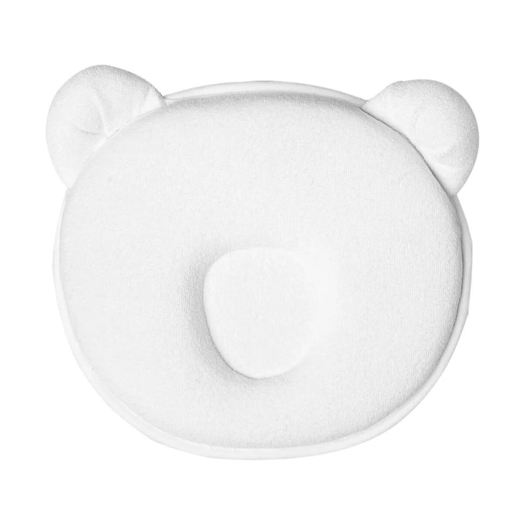 Candide - Coussin cale tête bébé P'tit Panda - Blanc