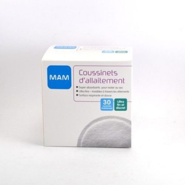 Lot de 30 coussinets d'allaitement Mam