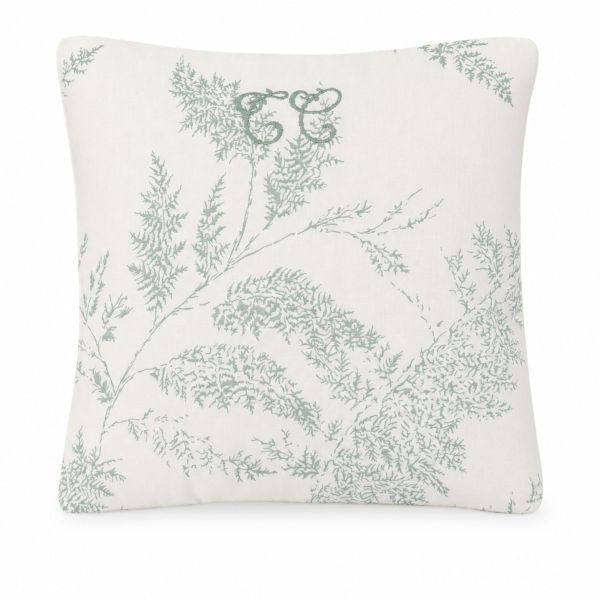 Coussin réversible imprimé Feuillage 35 x 35 cm Vert