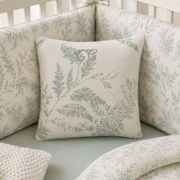 Coussin réversible imprimé Feuillage 35 x 35 cm Vert
