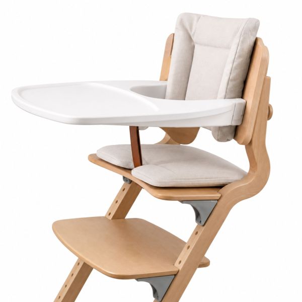 Coussin de chaise haute 2 parties Cappuccino
