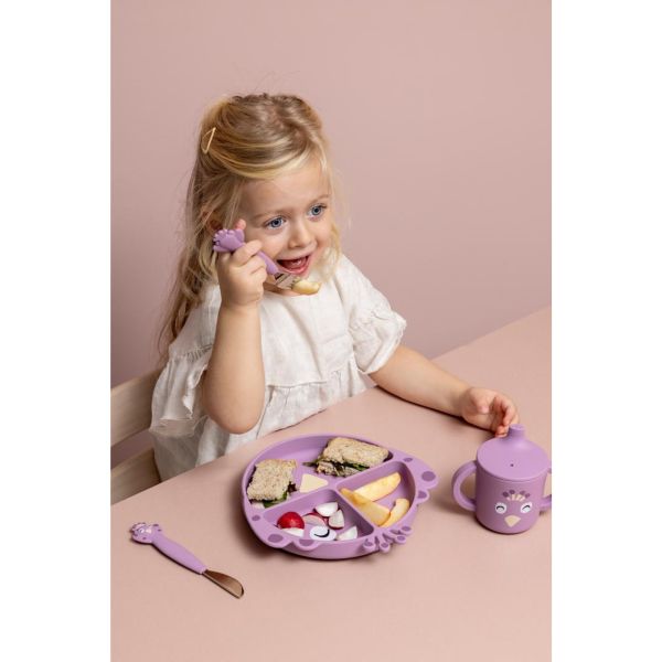 Lot de 3 couverts en silicone Mrs. Peacock