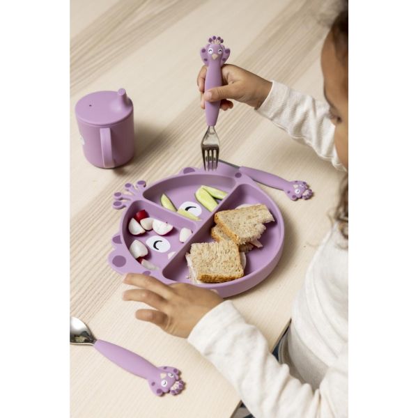 Lot de 3 couverts en silicone Mrs. Peacock