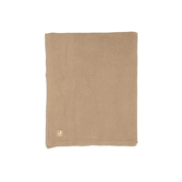Couverture 100x150cm Basic Knit - Hazel/Fleece
