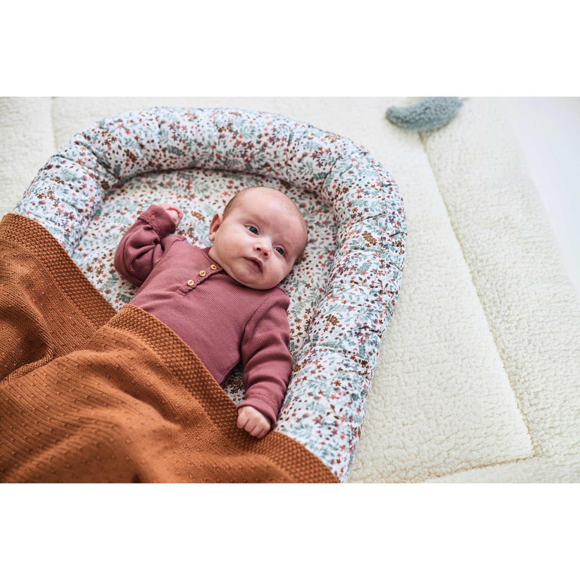 Couverture bébé 100x150 cm Bliss Knit Caramel - Made in Bébé