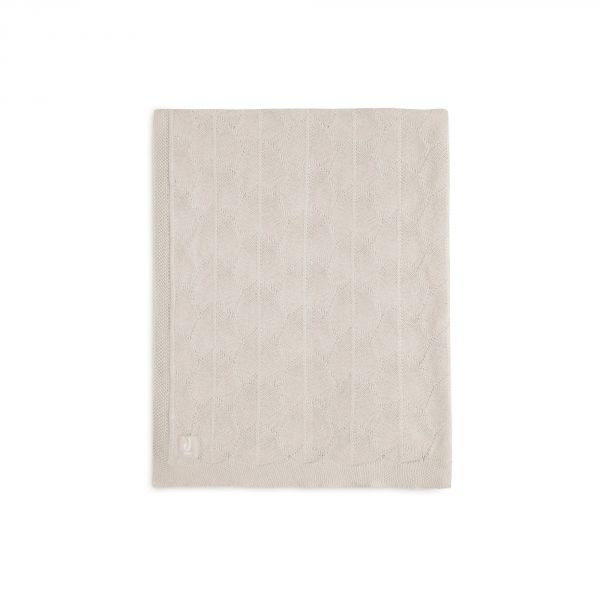 Couverture 100 x 150 cm shell knit Nougat