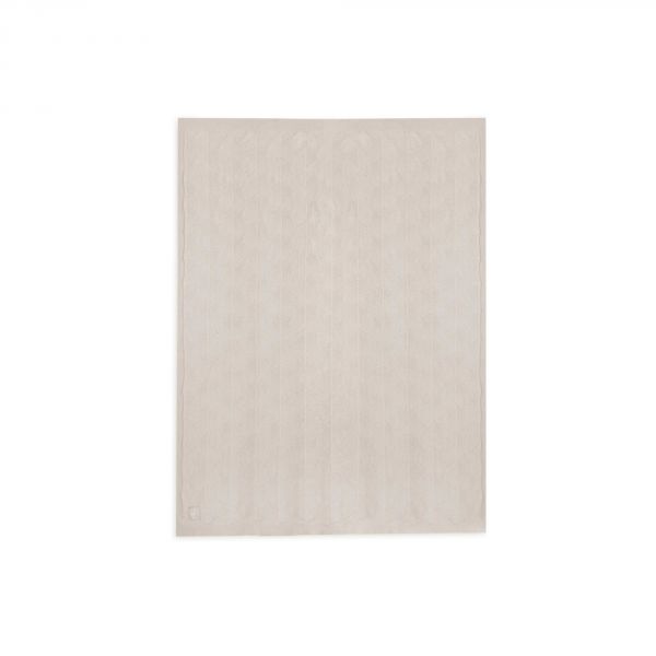 Couverture 100 x 150 cm shell knit Nougat