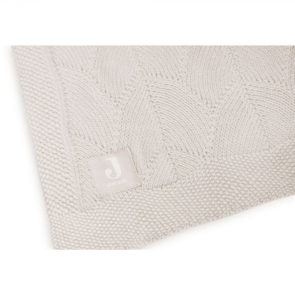 Couverture 100 x 150 cm shell knit Nougat