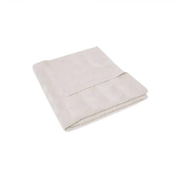 Couverture 100 x 150 cm shell knit Nougat