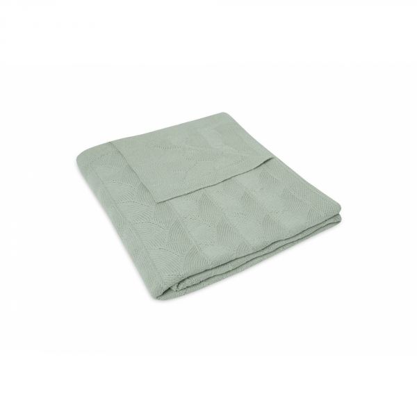 Couverture 100 x 150 cm shell knit SeaFoam