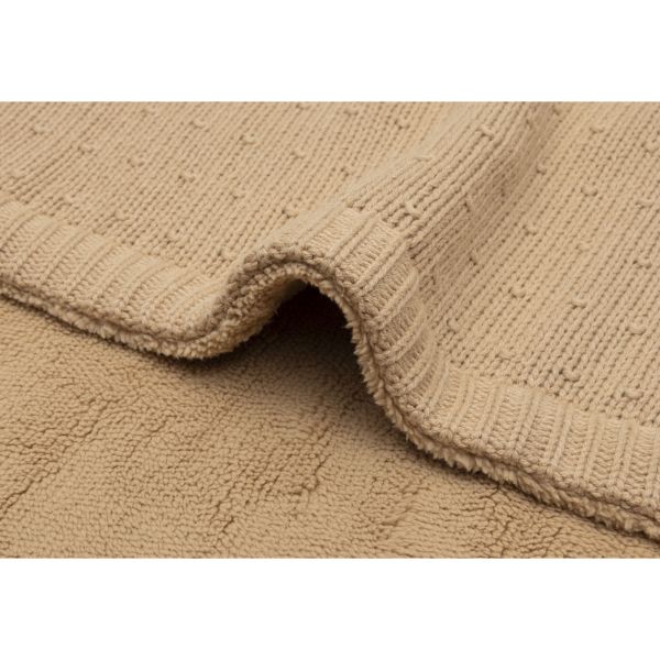 Couverture 100x150cm Sprinkle Knit - Hazel/Fluffy