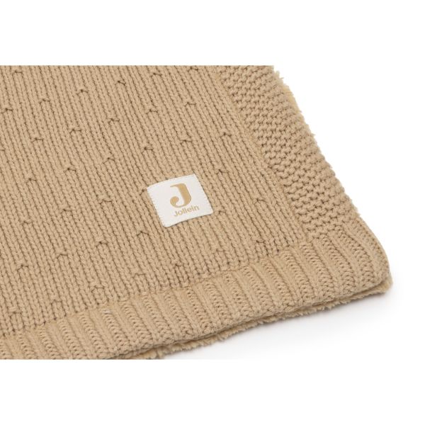 Couverture 100x150cm Sprinkle Knit - Hazel/Fluffy