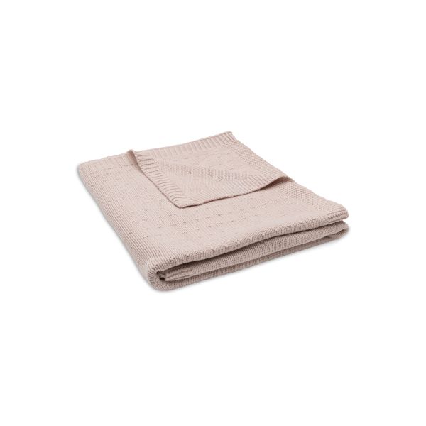 Couverture 100x150cm Sprinkle Knit - Silk Rose