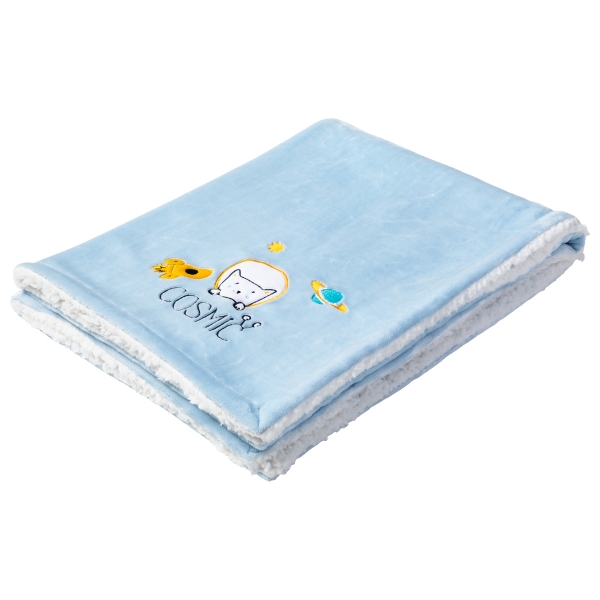 Couverture bi-matière Cosmic 75 x 100 cm