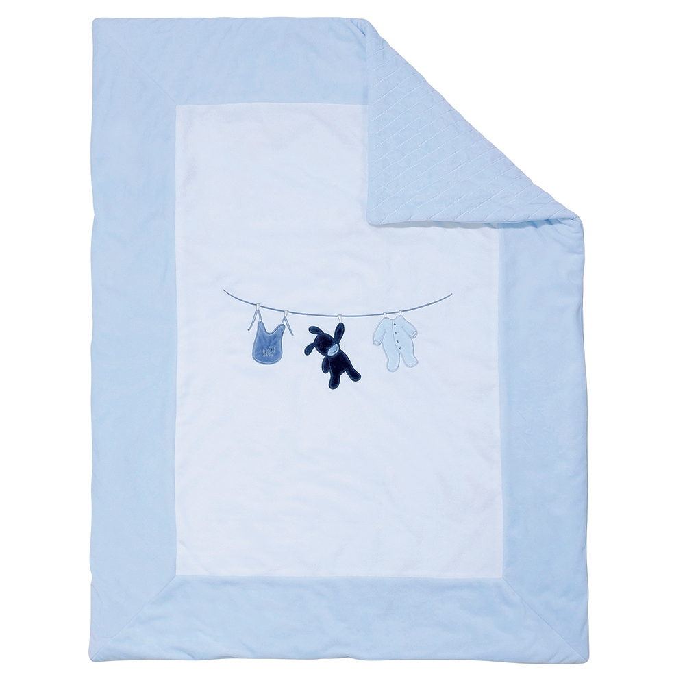 Nattou Couverture plaid 75 x 100 cm Alex & Bibou -...