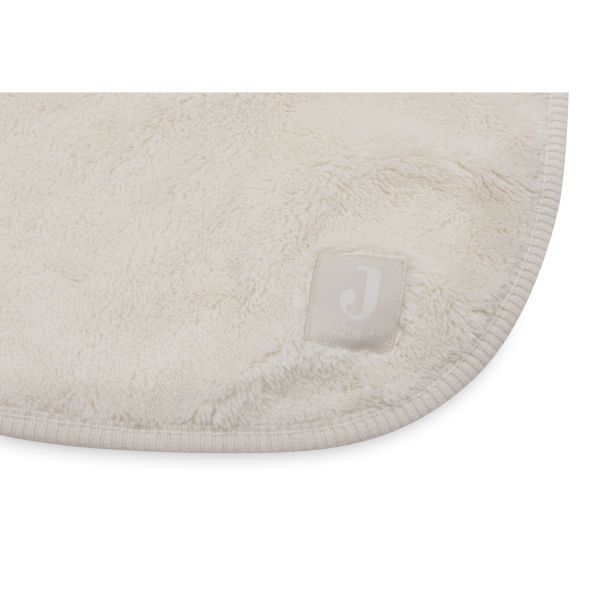 Couverture bébé chaude 75 x 100 cm Basic Jersey Sherpa Oatmeal