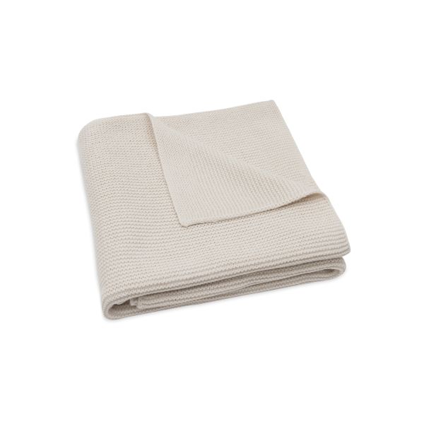 Couverture Berceau 75 x 100 cm Basic Knit Oatmeal