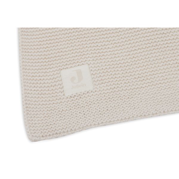 Couverture Berceau 75 x 100 cm Basic Knit Oatmeal