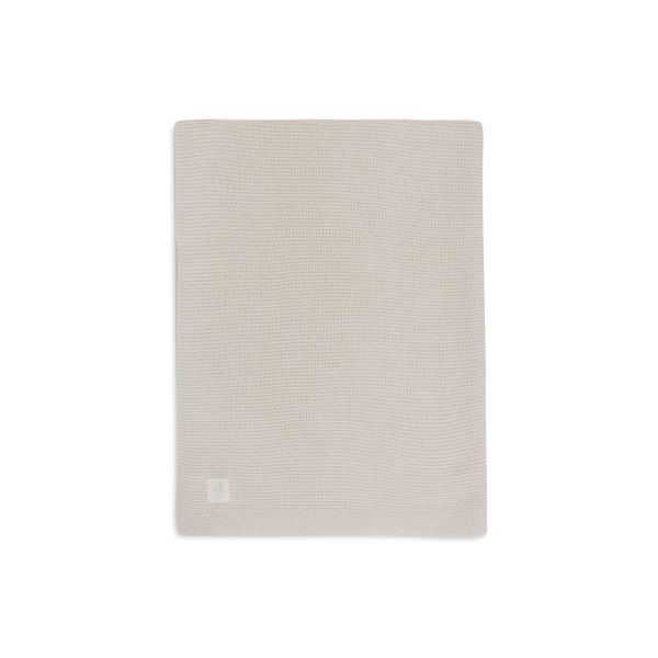 Couverture Berceau 75 x 100 cm Basic Knit Oatmeal