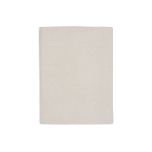 Couverture Berceau 75 x 100 cm Basic Knit Oatmeal