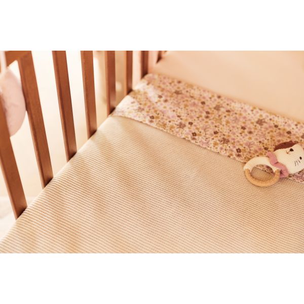 Couverture Berceau 75 x 100 cm Basic Knit Oatmeal