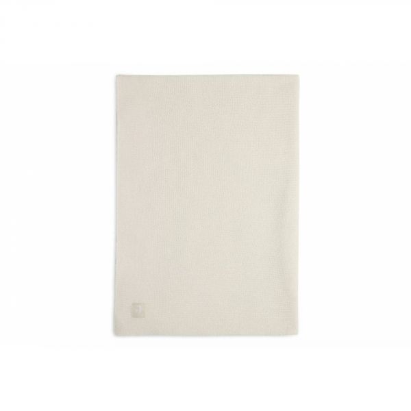 Couverture Berceau 75 x 100 cm Basic Knit Ivory