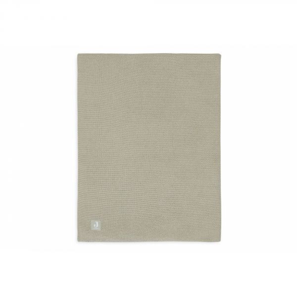 Couverture Berceau 75 x 100 cm Basic Knit Olive