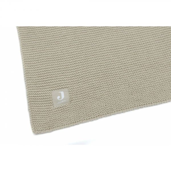 Couverture Berceau 75 x 100 cm Basic Knit Olive