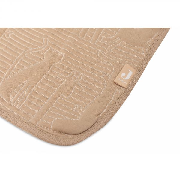 Couverture bébé 75x100 cm Jungle Jambo Biscuit et Oatmeal