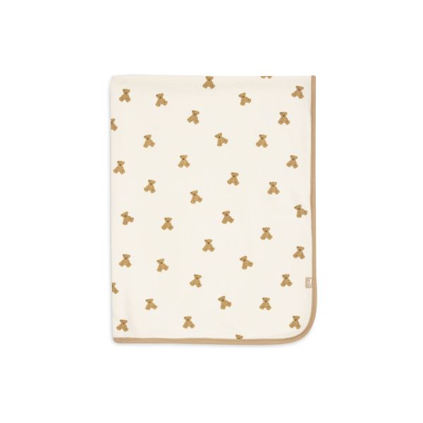 Couverture bébé Little Waffle 75x100 cm Mini Teddy Bear
