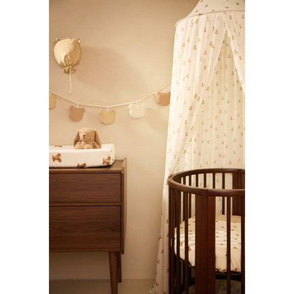 Couverture bébé Little Waffle 75x100 cm Mini Teddy Bear