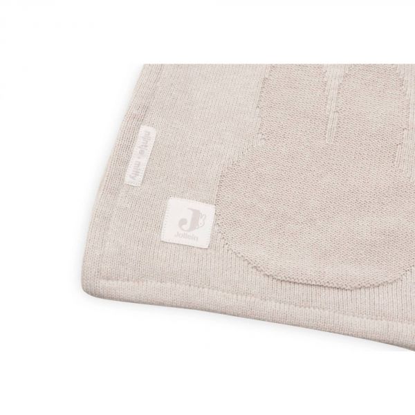 Couverture Berceau 75 x 100 cm Pointelle Nougat Miffy et Fleece