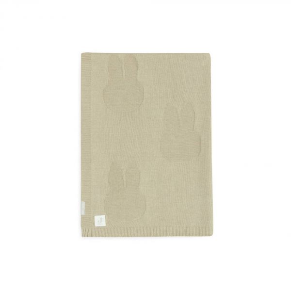 Couverture Berceau 75x100 cm Pointelle Olive Miffy