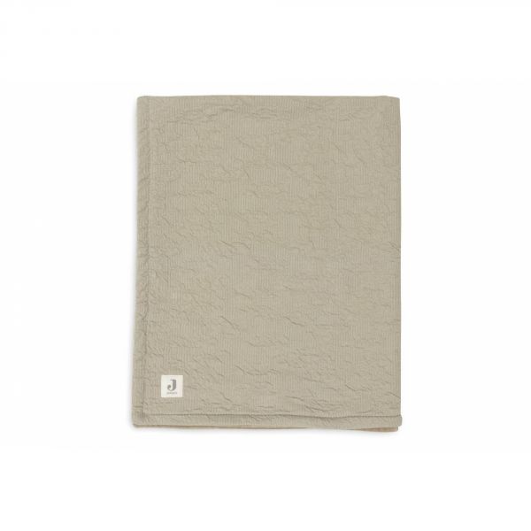 Couverture Berceau 75 x 100cm Soft Waves Olive