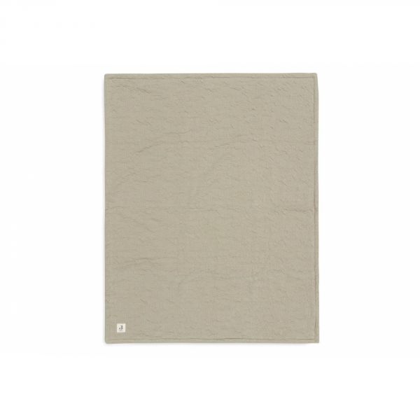 Couverture Berceau 75 x 100cm Soft Waves Olive