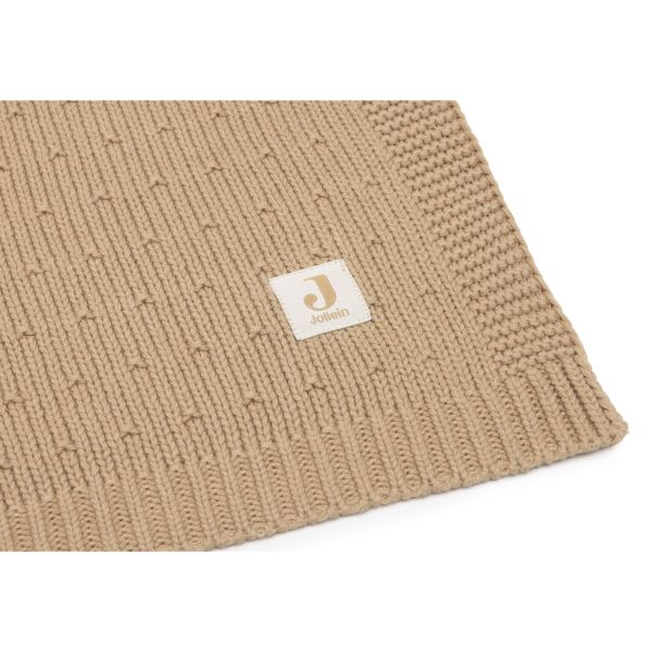 Couverture Berceau 75x100cm Sprinkle Knit - Hazel
