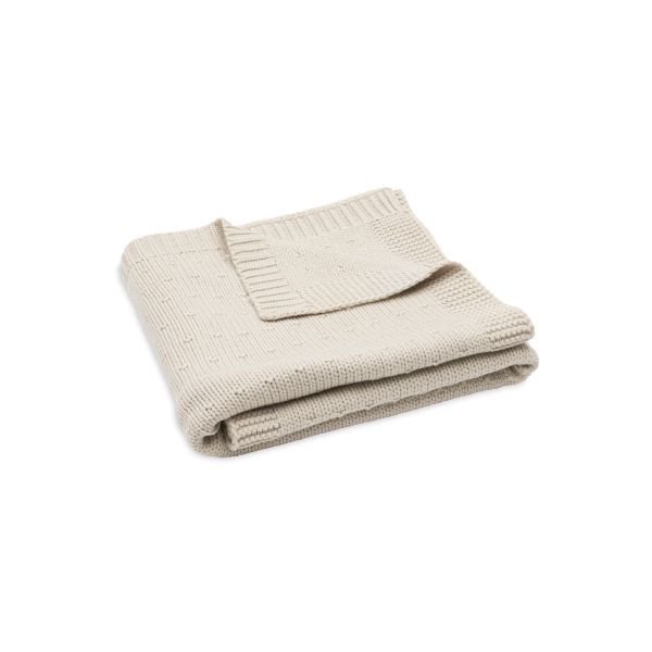 Couverture Berceau 75x100cm Sprinkle Knit - Sand