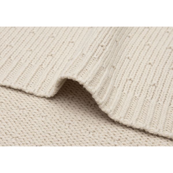 Couverture Berceau 75x100cm Sprinkle Knit - Sand