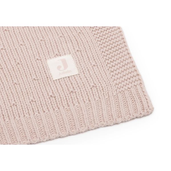 Couverture Berceau 75x100cm Sprinkle Knit - Silk Rose